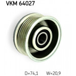 SKF Umlenk-/Führungsrolle, Keilrippenriemen